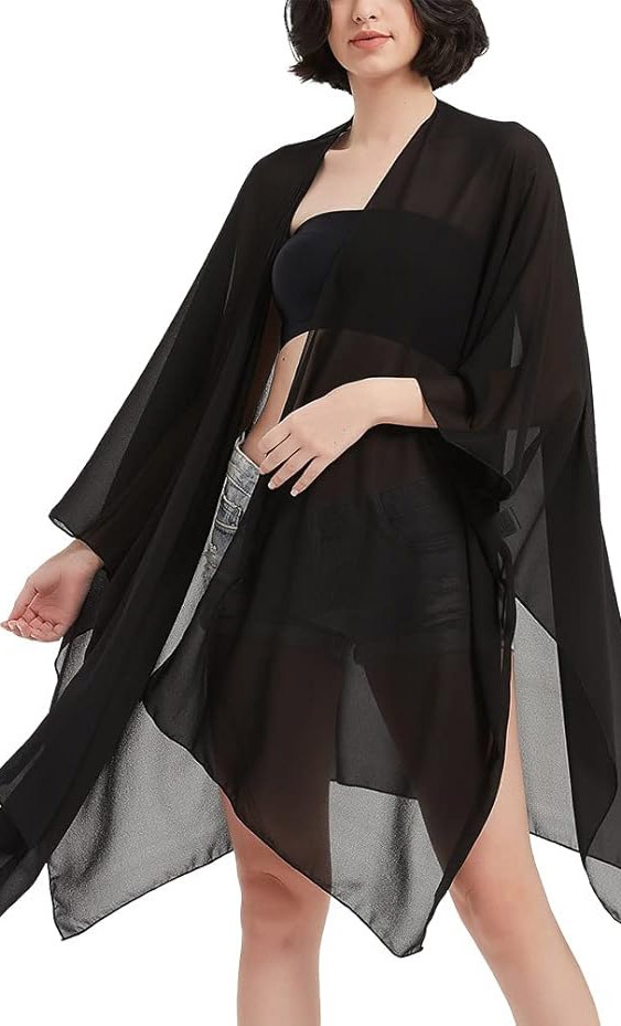 Boudoir kimono chiffon Boudoir kimono chiffon