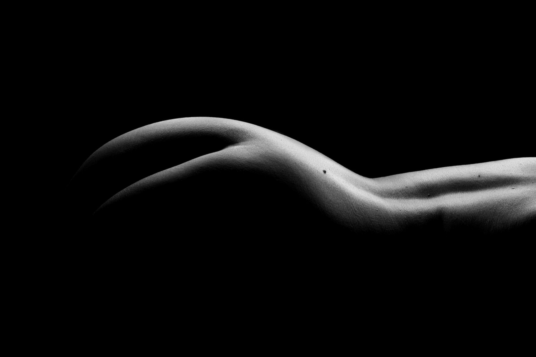 Boudoir silhouette fotoshoot bodylines
