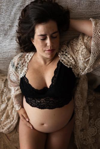 Boudoir zwangerschapsshoot Arnhem